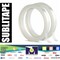 CLEAR Heat resistant Tape sublimation Press Transfer Thermal 2 Rolls 4mmx30m SUBLITAPE